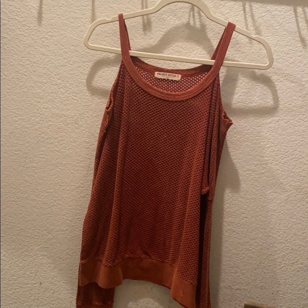 PROJECT SOCIAL T shoulder cutout sweater
